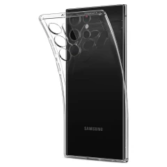 Husa Samsung Galaxy S22 Ultra Spigen Liquid Crystal - Clear Clear