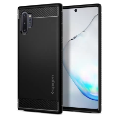 Husa Samsung Galaxy Note 10 Plus / Note 10 Plus Spigen Rugged Armor - Black Black