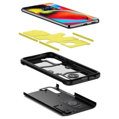 Husa Samsung Galaxy S21 FE Spigen Tough Armor - Black Black