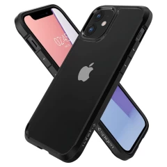 Husa iPhone 12 / 12 Pro Spigen Ultra Hybrid - Black Black