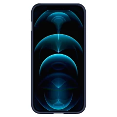 Husa iPhone 12 / 12 Pro Spigen Ultra Hybrid - Blue Blue