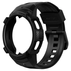 Husa Samsung Galaxy Watch 4 Classic (42mm) Spigen Rugged Armor Pro - Black Black