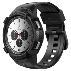 Husa Samsung Galaxy Watch 4 Classic (42mm) Spigen Rugged Armor Pro - Black Black