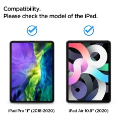 Folie Sticla Apple iPad Air 4 / 5 (2020/2022) / iPad Pro 11 (2020/2021) Spigen Glas.TR EZ-FIT - Clear Clear
