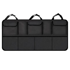 Organizator Portbagaj Auto Arpex cu 2 Suporturi Pahare, 4 Suporturi, 3 Buzunare - Black