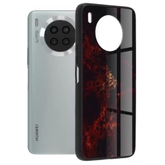 Husa Huawei Nova 8i Arpex Glaze Series - Red Nebula