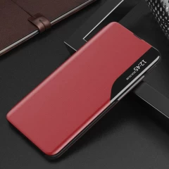 Husa Oppo A54 5G / A74 5G / OnePlus Nord N200 5G Arpex eFold Series - Red Red