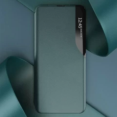 Husa Oppo A54 5G / A74 5G / OnePlus Nord N200 5G Arpex eFold Series - Dark Green Dark Green