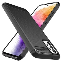 Husa Samsung Galaxy A73 5G Arpex Carbon Silicone - Black Black
