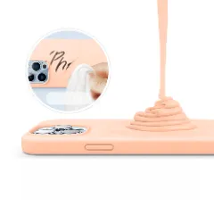 Husa iPhone 13 Pro Max Casey Studios Premium Soft Silicone - Pink Sand Pink Sand