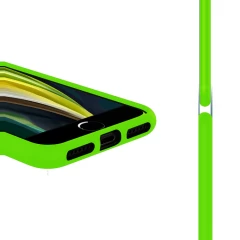 Husa iPhone 13 Mini Casey Studios Premium Soft Silicone - Neon Green Neon Green