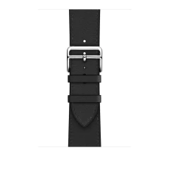 Curea Apple Watch 1/2/3/4/5/6/7/8/SE - 38/40/41 MM Elegant Leather Casey Studios Casey Studios - Black Black