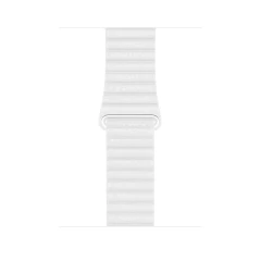 Curea Apple Watch 1/2/3/4/5/6/7/8/SE - 38/40/41 MM Leather Loop Casey Studios Casey Studios - White White