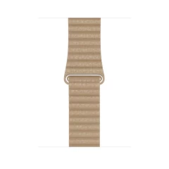 Curea Apple Watch 1/2/3/4/5/6/7/8/SE - 38/40/41 MM Leather Loop Casey Studios Casey Studios - Cream Cream