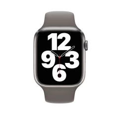 Curea Apple Watch 1/2/3/4/5/6/7/8/SE - 38/40/41 MM - S /m - Silicone Sport Casey Studios Casey Studios - Black Black