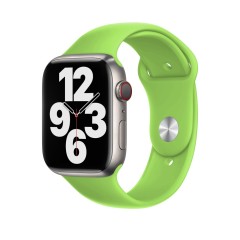 Curea Apple Watch 1/2/3/4/5/6/7/8/SE - 38/40/41 MM - S /m - Silicone Sport Casey Studios Casey Studios - Acid Green