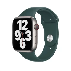Curea Apple Watch 1/2/3/4/5/6/7/8/SE/Ultra - 42/44/45/49 MM - S /m - Silicone Sport Casey Studios Casey Studios - Acid Green Acid Green