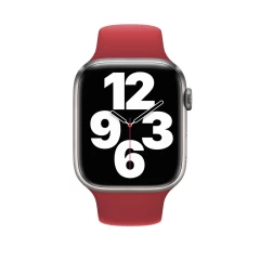 Curea Apple Watch 1/2/3/4/5/6/7/8/SE/Ultra - 42/44/45/49 MM - S /m - Silicone Sport Casey Studios Casey Studios - Red Red