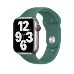 Curea Apple Watch 1/2/3/4/5/6/7/8/SE/Ultra - 42/44/45/49 MM - S /m - Silicone Sport Casey Studios Casey Studios - Gray Marine 