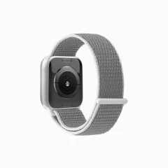 Curea Apple Watch 1/2/3/4/5/6/7/8/SE - 38/40/41 MM Nylon Casey Studios Casey Studios - Gray Gray