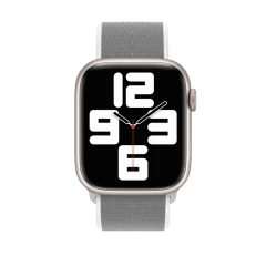 Curea Apple Watch 1/2/3/4/5/6/7/8/SE - 38/40/41 MM Nylon Casey Studios Casey Studios - Gray Gray