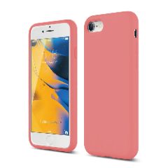 Husa iPhone 7/8/SE2 Casey Studios Premium Soft Silicone - Roz