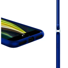 Husa iPhone 7/8/SE2 Casey Studios Premium Soft Silicone - Dark Blue Dark Blue