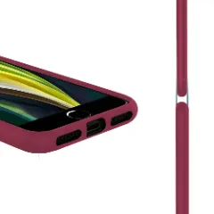 Husa iPhone 7 Plus/8 Plus Casey Studios Premium Soft Silicone - Burgundy Burgundy