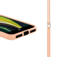 Husa iPhone 7 Plus/8 Plus Casey Studios Premium Soft Silicone - Pink Sand Pink Sand