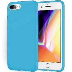 Husa iPhone 7 Plus/8 Plus Casey Studios Premium Soft Silicone - Cadet Blue