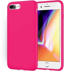 Husa iPhone 7 Plus/8 Plus Casey Studios Premium Soft Silicone - Fuchsia