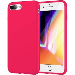 Husa iPhone 7 Plus/8 Plus Casey Studios Premium Soft Silicone - Neon Pink