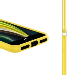 Husa iPhone X/XS Casey Studios Premium Soft Silicone - Yellow Yellow