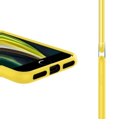 Husa iPhone XR Casey Studios Premium Soft Silicone - Yellow Yellow