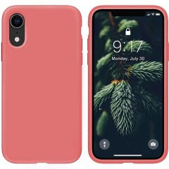 Husa iPhone XR Casey Studios Premium Soft Silicone - Roz