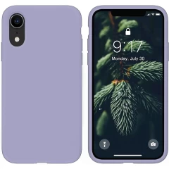 Husa iPhone XR Casey Studios Premium Soft Silicone - Pink Sand Light Lilac 