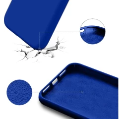 Husa iPhone XR Casey Studios Premium Soft Silicone - Dark Blue Dark Blue