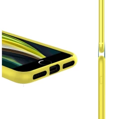 Husa iPhone XS Max Casey Studios Premium Soft Silicone - Yellow Yellow