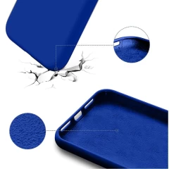 Husa iPhone XS Max Casey Studios Premium Soft Silicone - Dark Blue Dark Blue