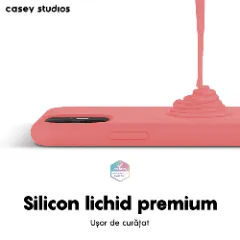 Husa iPhone 11 Casey Studios Premium Soft Silicone Roz