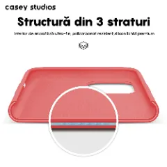 Husa iPhone 11 Casey Studios Premium Soft Silicone Roz