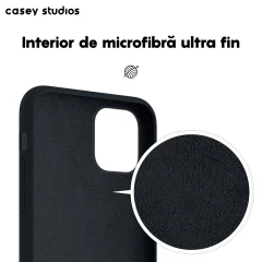 Husa iPhone 11 Pro Casey Studios Premium Soft Silicone - Midnight Blue Midnight Blue