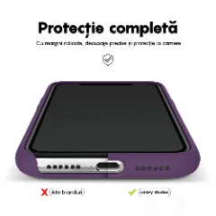 Husa iPhone 11 Pro Casey Studios Premium Soft Silicone - Light Purple Light Purple