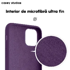 Husa iPhone 11 Pro Casey Studios Premium Soft Silicone - Light Purple Light Purple