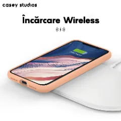 Husa iPhone 11 Pro Max Casey Studios Premium Soft Silicone - Pink Sand Pink Sand