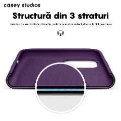 Husa iPhone 11 Pro Max Casey Studios Premium Soft Silicone - Light Purple Light Purple