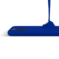 Husa iPhone 11 Pro Max Casey Studios Premium Soft Silicone - Dark Blue Dark Blue