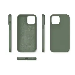 Husa iPhone 12/12 Pro Casey Studios Premium Soft Silicone - Webster Green Webster Green