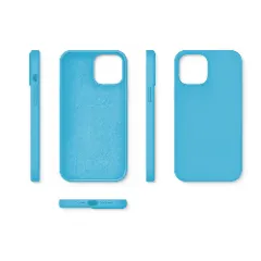 Husa iPhone 12/12 Pro Casey Studios Premium Soft Silicone - Cadet Blue Cadet Blue