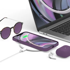 Husa iPhone 12/12 Pro Casey Studios Premium Soft Silicone - Light Purple Light Purple